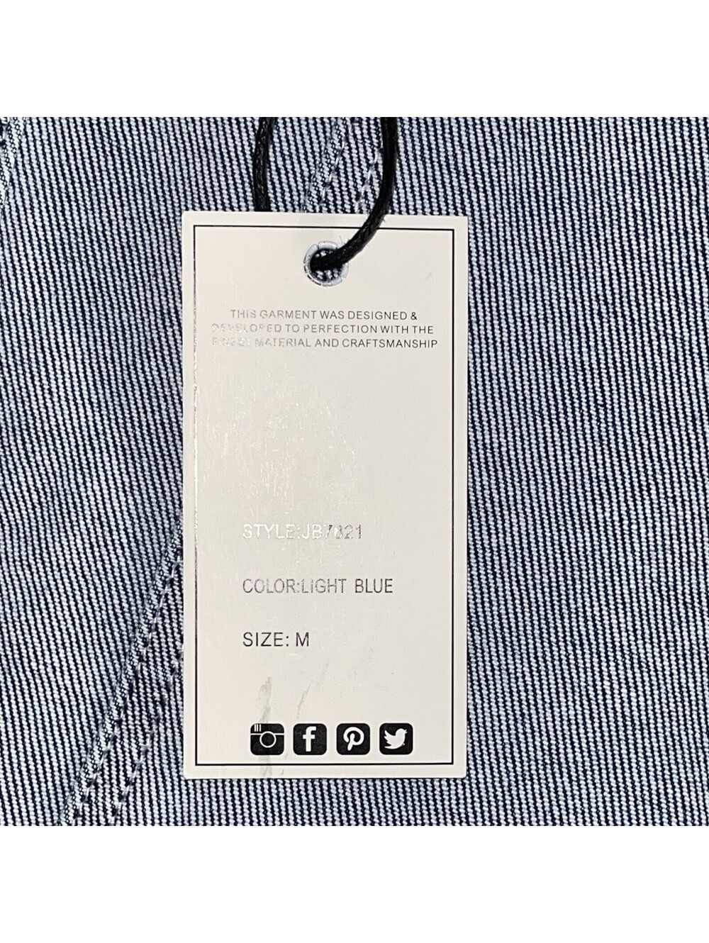 Judy Blue Denim Jacket Womens Medium Blue Denim Color Block Boxy Western Cowgirl - Picture 4 of 11